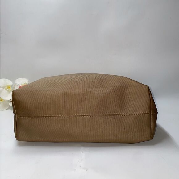 Carlos Falchi Canvas Shoulder Bag Tote - Picture 6 of 10